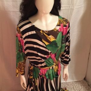 Multi-color Maxi Dress